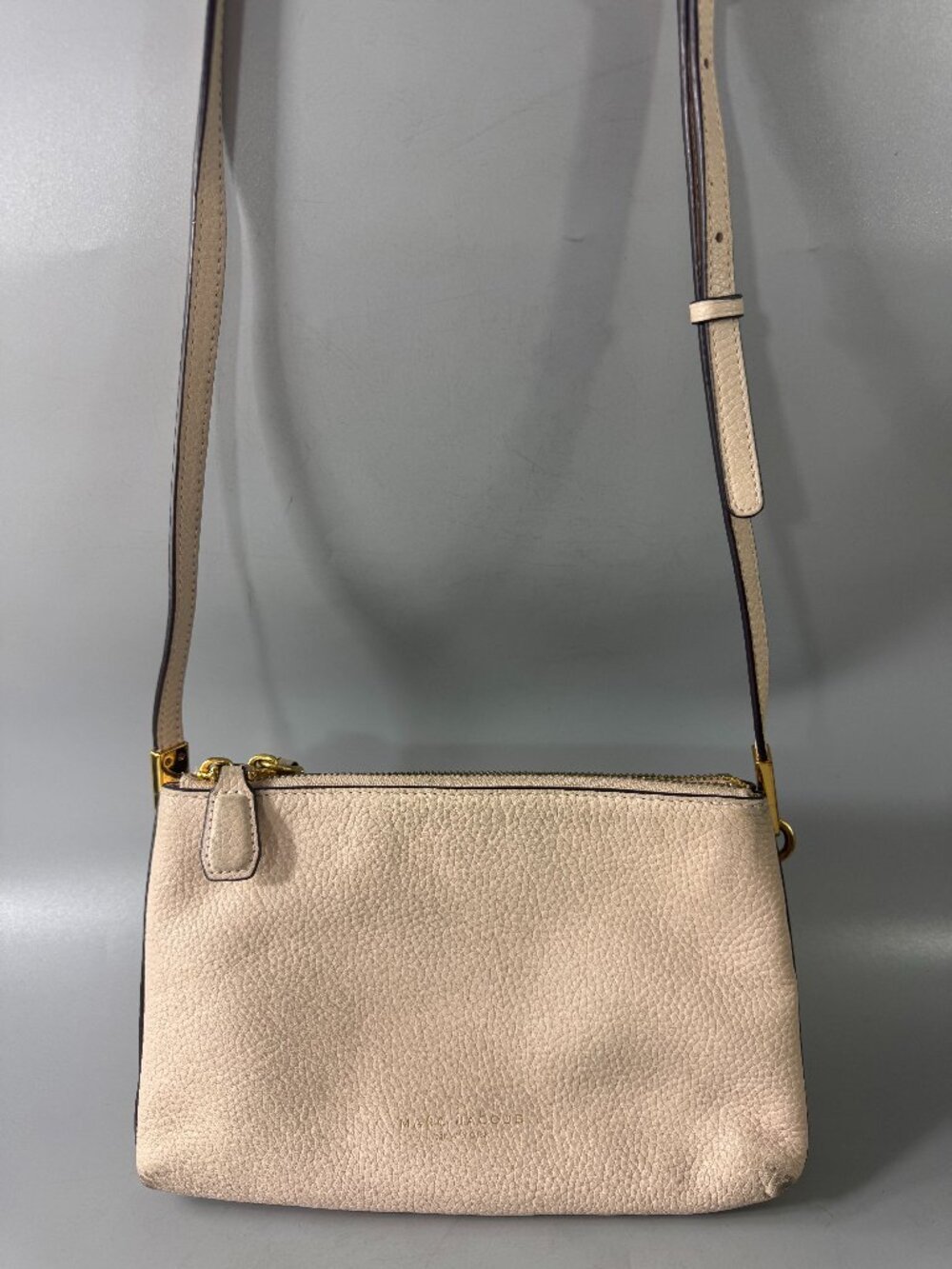 Marc Jacobs Blush Crossbody bag with Gold-tone Hardware